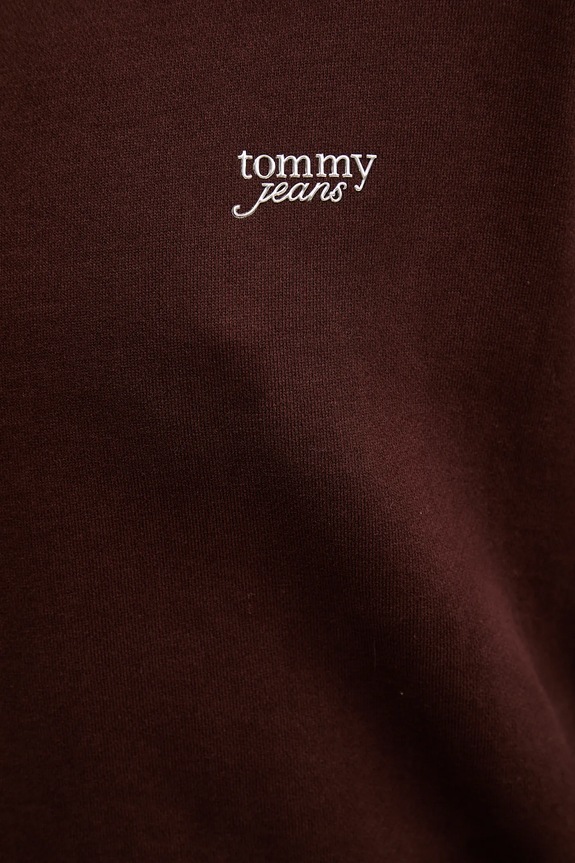 Tommy Jeans felső DW0DW21961 barna