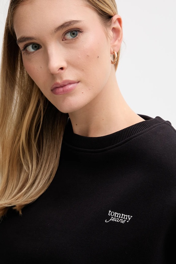 Ρούχα Μπλούζα Tommy Jeans DW0DW21961 μαύρο