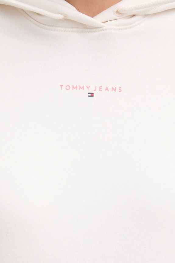 Tommy Jeans bluza beżowy DW0DW21963