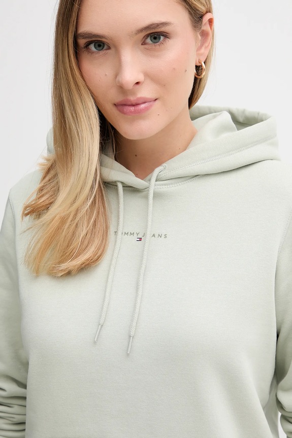 Oblečenie Mikina Tommy Jeans DW0DW21963 zelená