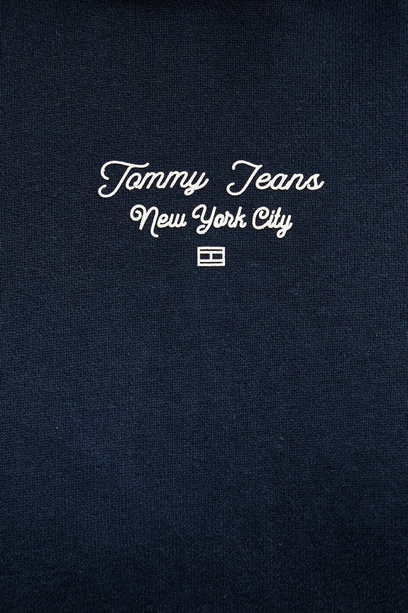 Tommy Jeans bluza bawełniana DW0DW22170 granatowy