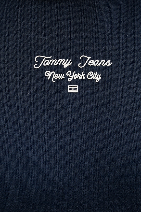 Tommy Jeans bluza bawełniana DW0DW22170 granatowy