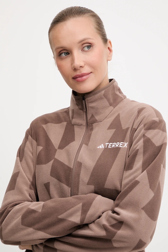 adidas TERREX bluza sportowa Multi brązowy JN0997