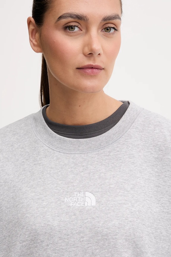 Mikina The North Face Essential NF0A89EPDYX1 sivá