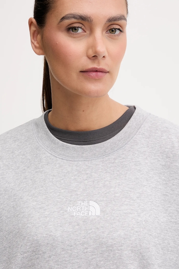 Mikina The North Face Essential NF0A89EPDYX1 sivá