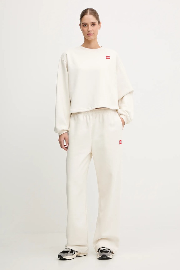 Mikina The North Face Redbox NF0A8EFYQLI1 béžová SS26