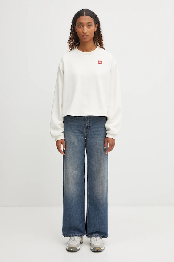 The North Face bluză Redbox NF0A8EFYQLI1 bej