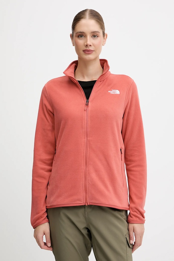 The North Face bluza sportowa bez kaptura pomarańczowy NF0A8D2FBOU1