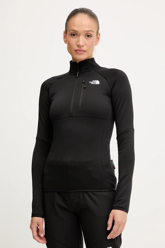 Outdoorová mikina The North Face Meteora bez kapucne čierna NF0A8E2SJK31