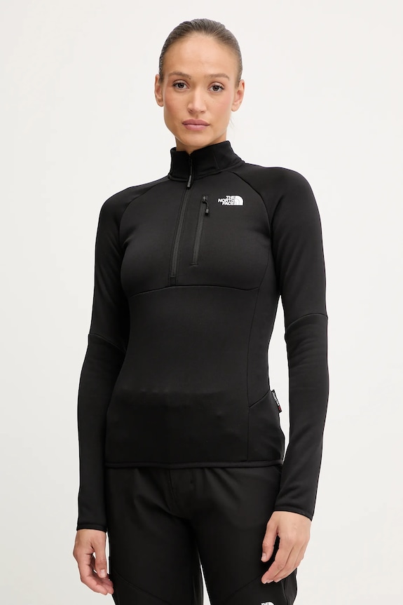 Outdoorová mikina The North Face Meteora bez kapucne čierna NF0A8E2SJK31