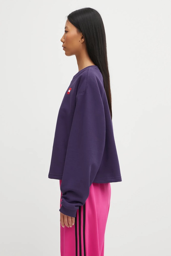 Mikina The North Face Redbox NF0A8EFY1JI1 fialová AW25