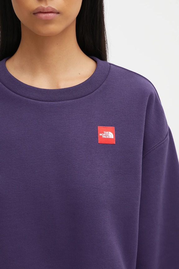 Mikina The North Face Redbox fialová NF0A8EFY1JI1