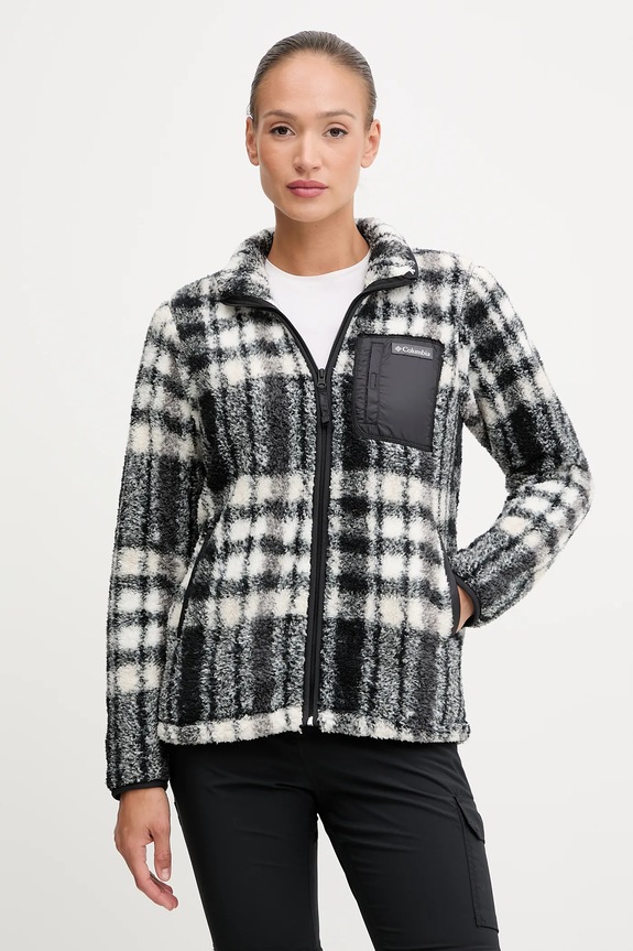 Φούτερ εξωτερικού χώρου Columbia West Bend χωρίς κουκούλα μαύρο 2085854