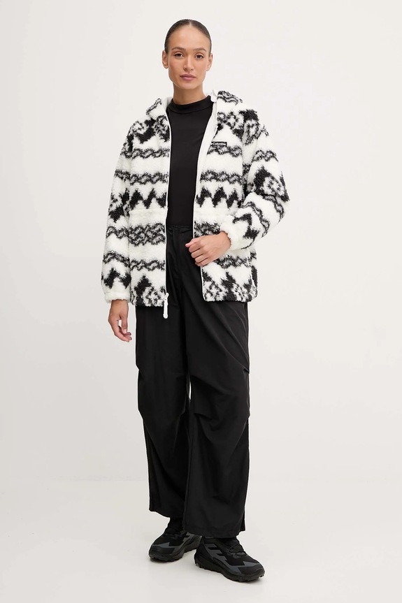 Columbia hanorac fleece Rare Escape 2135371 alb AW25