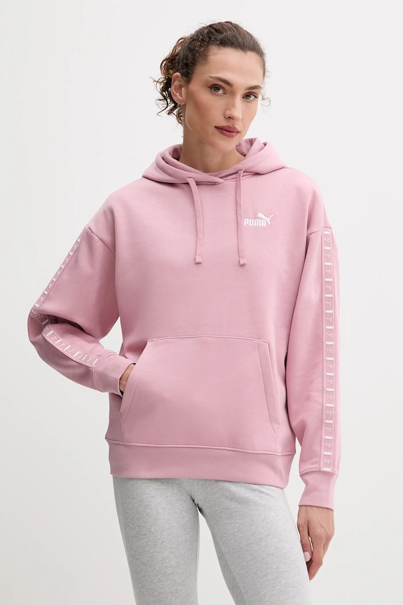 Puma bluza z kapturem różowy 688096.D