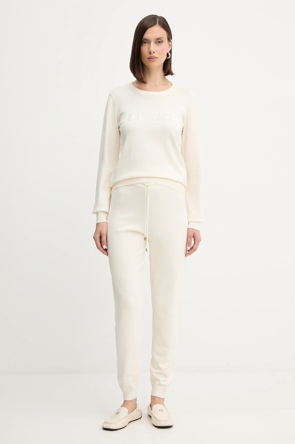 Πουλόβερ Liu Jo TF5248.MS63L μπεζ AW25