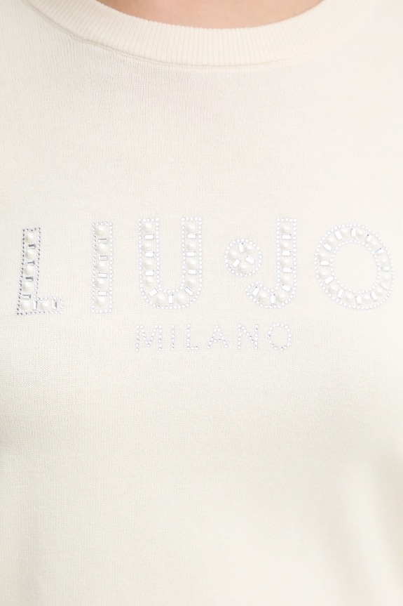 Πουλόβερ Liu Jo μπεζ TF5248.MS63L