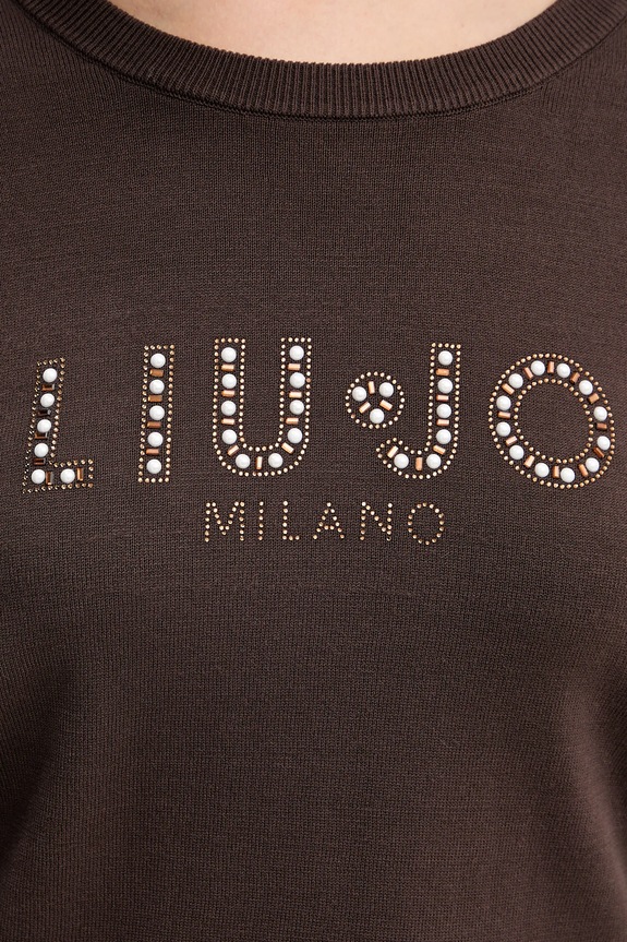 Liu Jo maglione TF5248.MS63L marrone