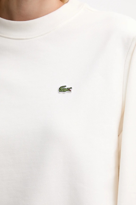 Lacoste hanorac de bumbac SF5270 bej