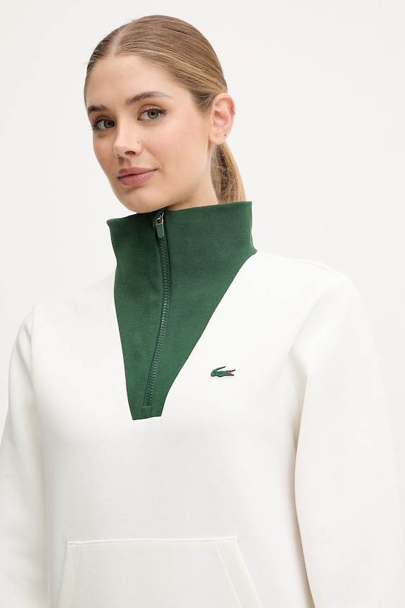 Lacoste bluza biały SF8634