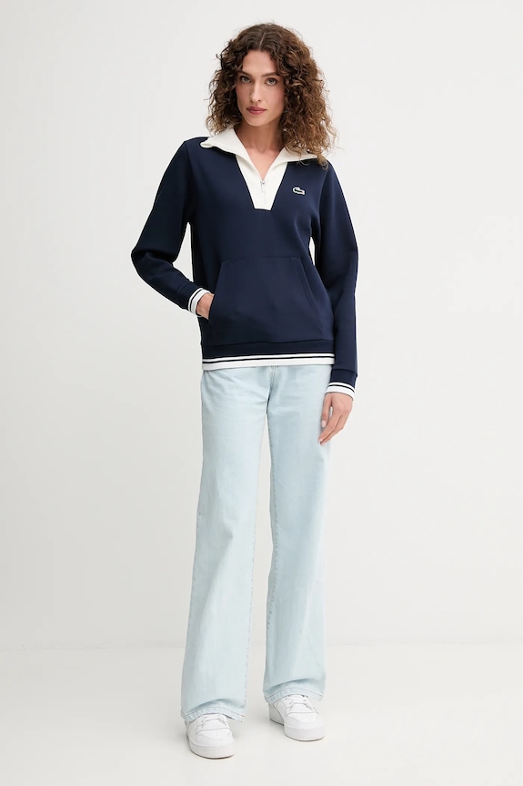 Lacoste felpa SF8634 blu navy SS26