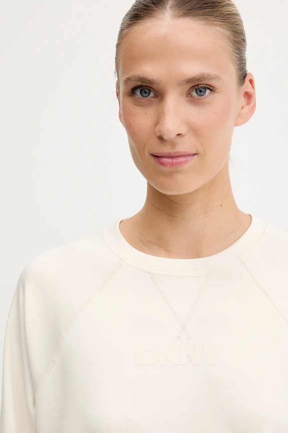 Dkny bluza beżowy DP5T9976