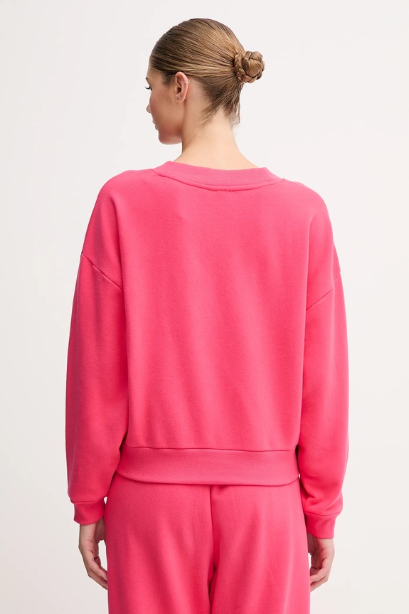 Одяг Бавовняна кофта Dkny DP5T1279 рожевий