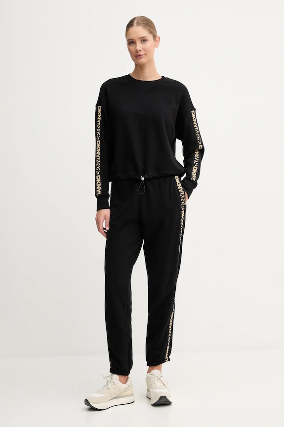 Хлопковая кофта Dkny DP5T1414 чёрный AW25
