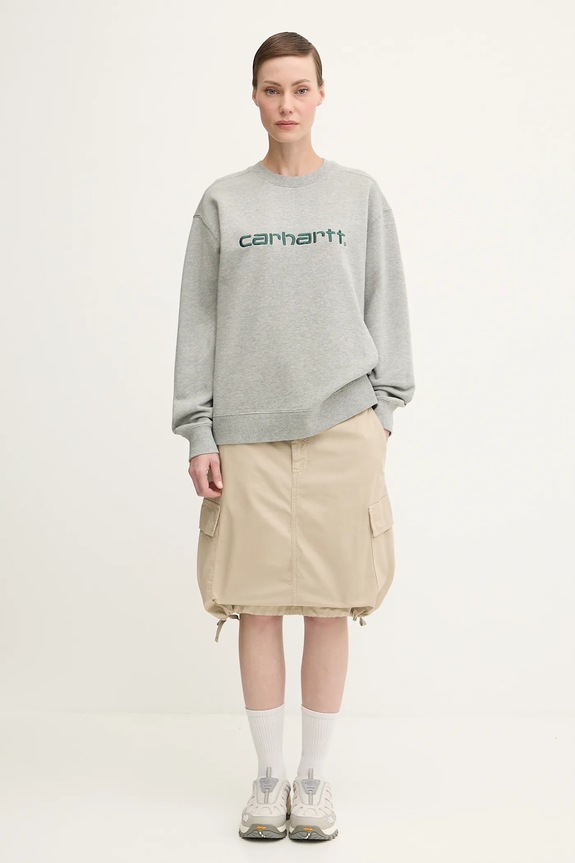 Кофта Carhartt WIP W' Carhartt Sweat I033647.32AXX серый