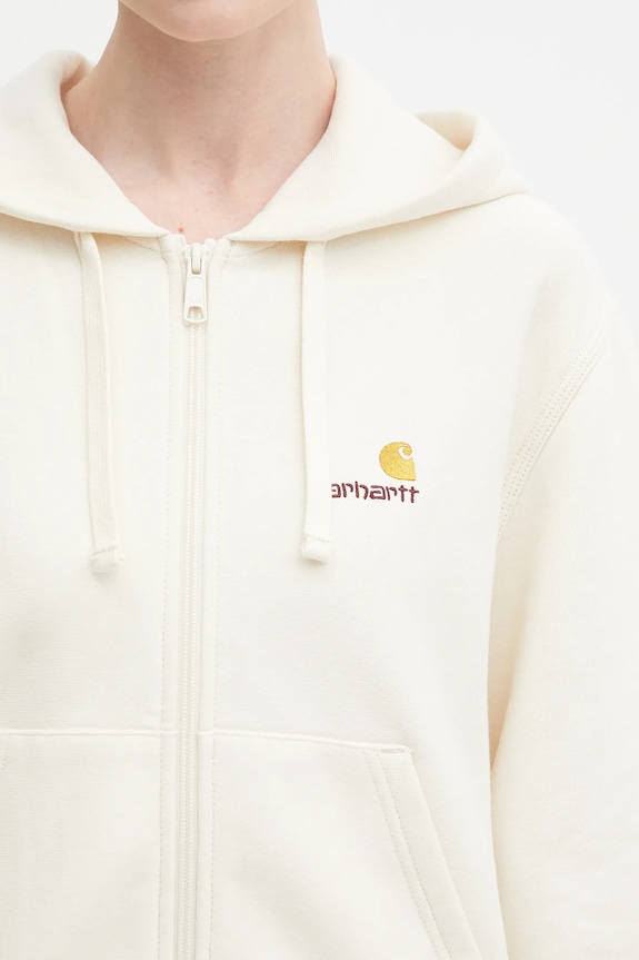 Carhartt WIP sweatshirt W'''''''' HD American Script beige I033057.05XX