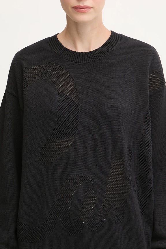 Pamučni pulover Carhartt WIP W' Perla crna I035185.89XX