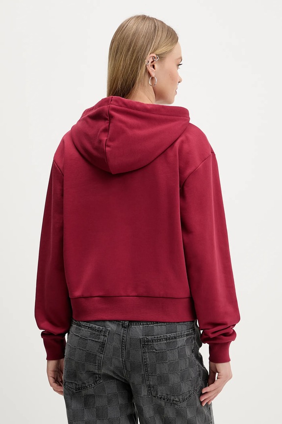Odzież Vans bluza bawełniana VN000P5PBRD1 czerwony