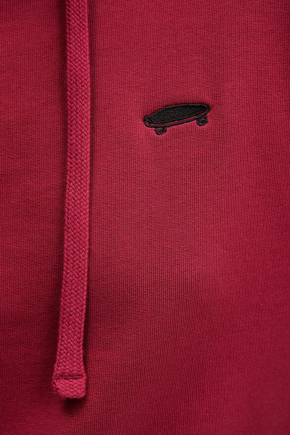 Vans bluza bawełniana VN000P5PBRD1 czerwony