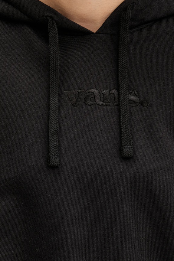 Bavlněná mikina Vans VN000RAHBLK1 černá