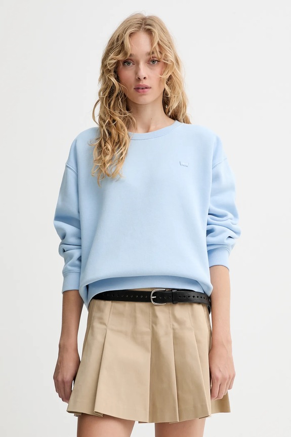 Levi's bluză uni albastru 002AJ.0004