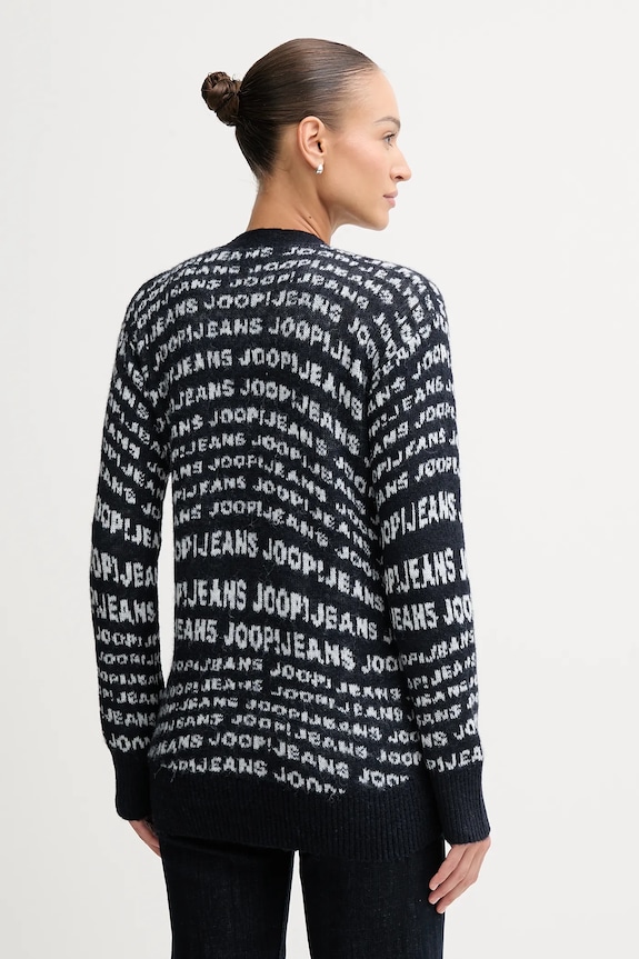 Îmbrăcăminte Joop! cardigan din amestec de lână 30048400 bleumarin