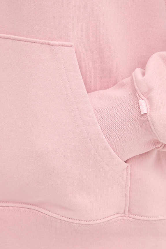 Bavlněná mikina Levi's A8790.0017 růžová