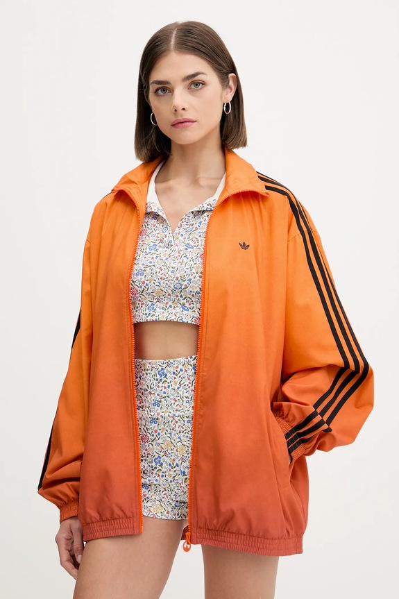 adidas Originals bluza aplikacja pomarańczowy JW7259