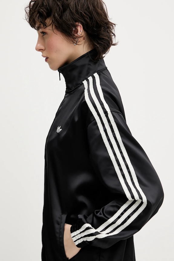 Кофта adidas Originals Satin Tt чорний KC8810