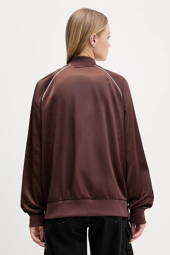 Odjeća Dukserica adidas Originals Sst Satin Tt KH1568 smeđa