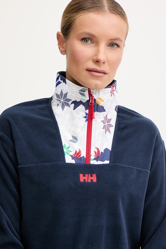 Helly Hansen gyapjú pulóver DAYBREAKER sötétkék 49561