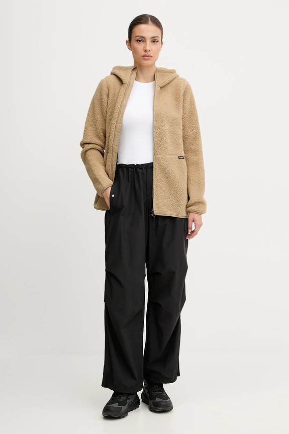 Haglöfs bluza polarowa Funäs 607818 brązowy AW25
