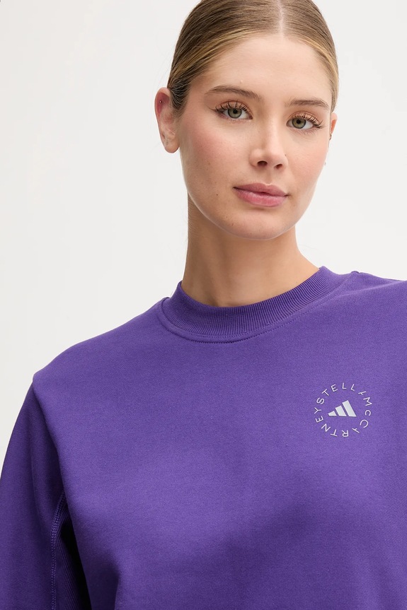 adidas by Stella McCartney hanorac de antrenament JW4691 violet