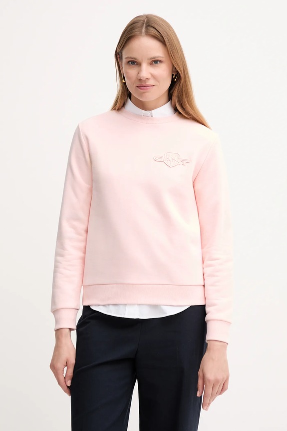 Gant bluză uni roz 4202586