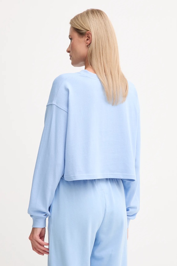 Abbigliamento Calvin Klein Underwear felpa loungewear da donna in cotone LV00QS7516 blu