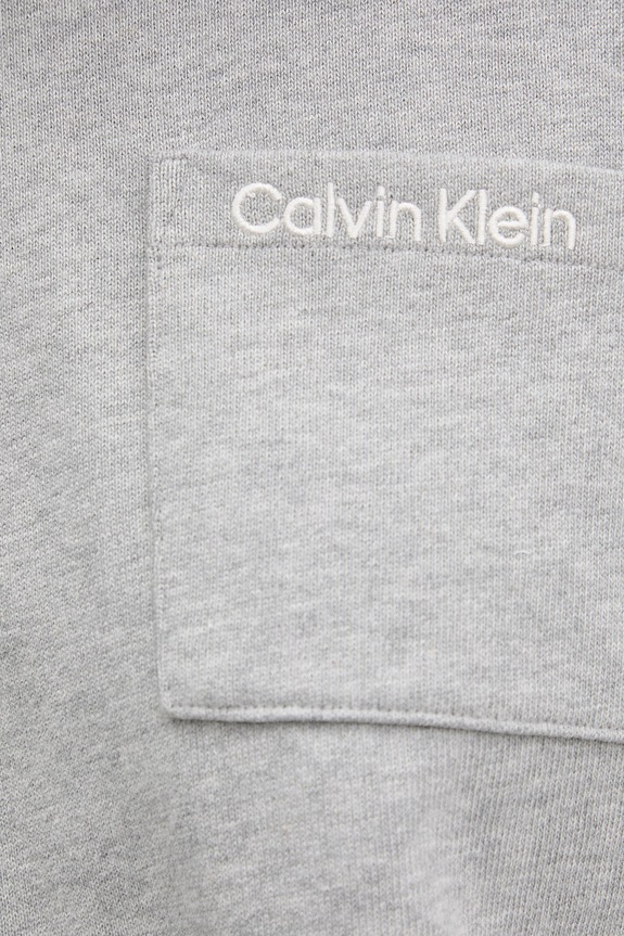 Calvin Klein Underwear mikina loungwear dámska bavlnená LV00QS7516 sivá
