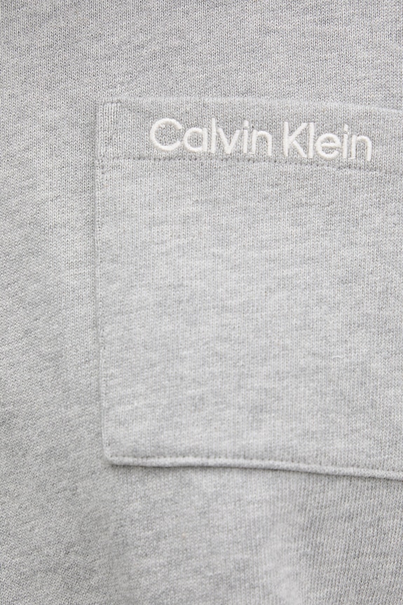 Calvin Klein Underwear mikina loungwear dámska bavlnená LV00QS7516 sivá
