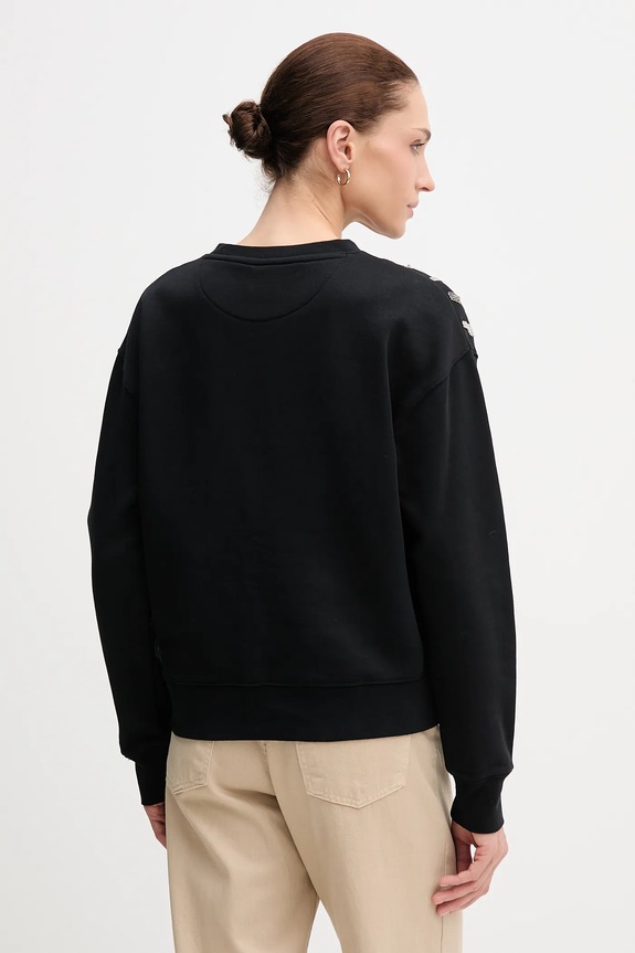 Odzież Pepe Jeans bluza PL5800024 czarny