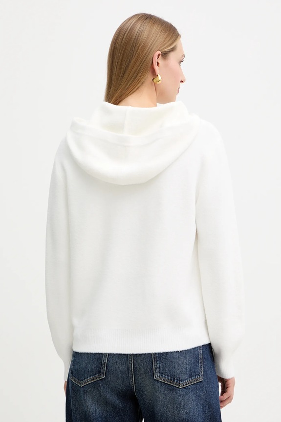 Oblačila Pulover s primesjo volne Twinset 252LL3EAA bela