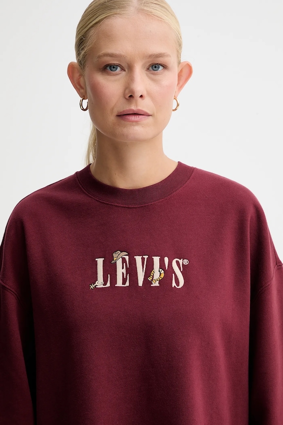 Levi's bluza bordowy 003RE